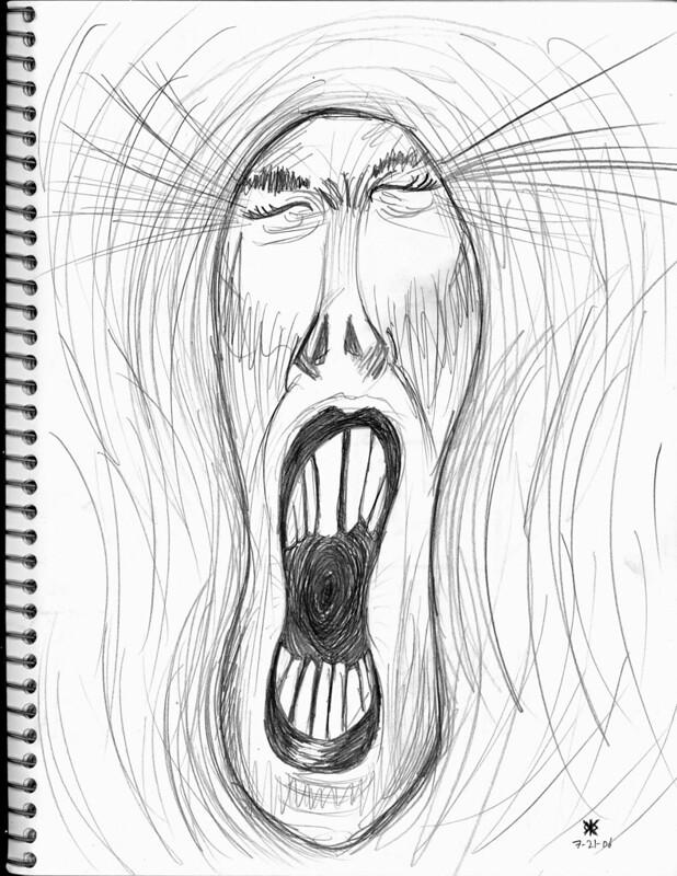 "Scream" by xuhulk is licensed under CC BY-SA 2.0.